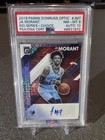 BBALL SALE!! Ja Morant PSA 8 10 Auto ROOKIE Optic CHOICE 2019 FREE SHIPPING!