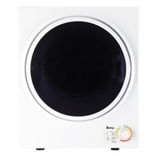 ZOKOP Apartment Home Front Load 5.5lbs 1.5 Cu.Ft Tumble Clothing Dryer Machine