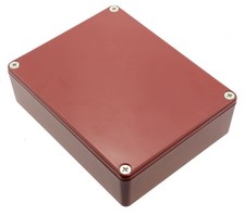 1590BBRD Red Genuine Hammond Diecast Stompbox Enclosure 119 x 94 x 34mm
