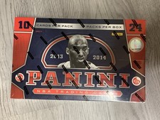 New Sealed 2013-14 PANINI BASKETBALL HOBBY BOX Kobe Auto Giannis Rookie Year