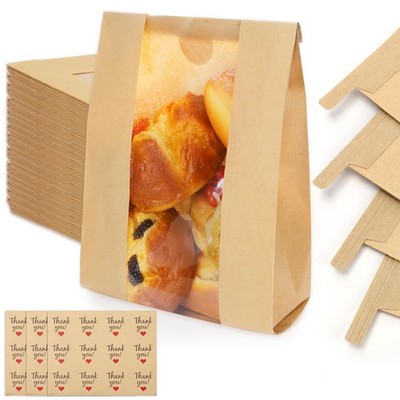 130 Pack Homemade Bread Sourdough Bags, 14'' x 8.3'' x 3.5'' Large Bakery Bread ...