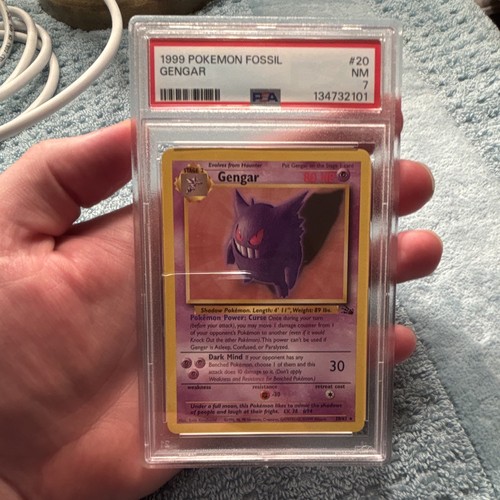 Gengar (Unlimited) graded PSA 7 for sale on eBay