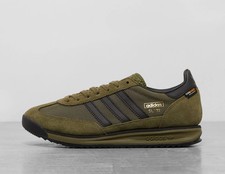 adidas Originals Men's SL 72 RS Cordura Shoes in Green / Black Trainers
