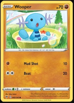 Wooper - 083/185 - Common - Near Mint