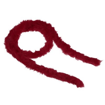 2 Yard Marabou Feather Boa, 44 Gram Boas for Party Bulk, Wine Red
