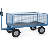 Fetra TransportgeräTe Fetra Handpritschenwagen Mit ZugöSe, 6436PZ