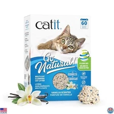 Plant-Based Cat Litter, Eco-Friendly, 99% Dust-Free, Low Tracking, High