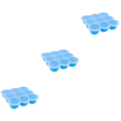  3 Pack Gefrierform Babynahrung Behälter Babyspeicherbehälter Gefriergeeignete