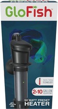 GloFish Submersible Heater 50 Watts, for Aquariums Up to 10 Gallon Aquarium Tool