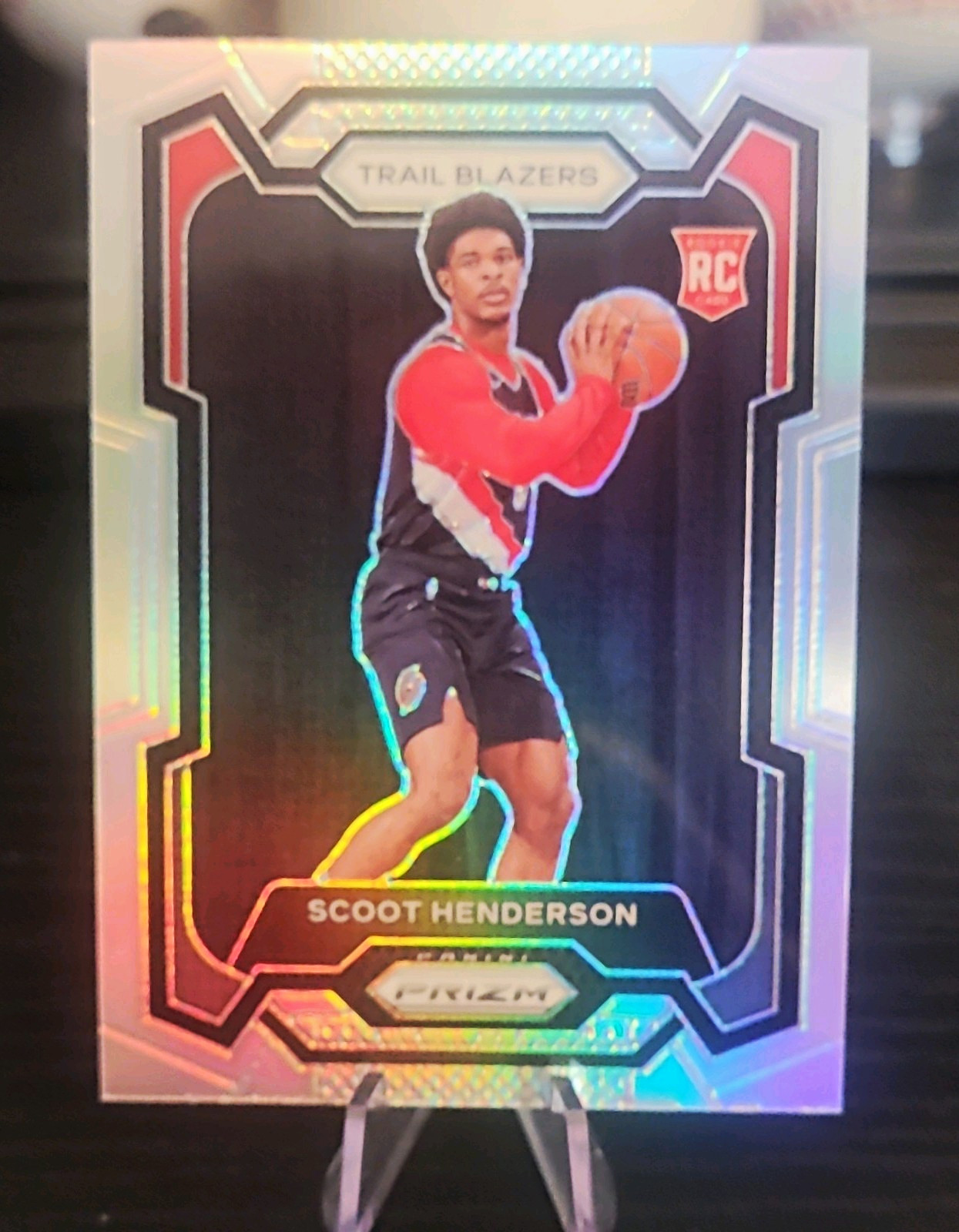 Panini Prizm 2023-24 Scoot Henderson Rookie #141 Silver Prizm Trail Blazers