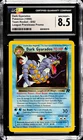 1999 Dark Gyarados 8 Team Rocket Holo Rare Prerelease Pokemon CGC 8.5 Blue Label
