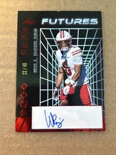 2024 Leaf Futures Will Pauling #A-WP1 Red /49 Autograph Rookie Football
