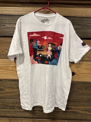 Stranger Things Shirt Netflix Men s White Tee Size X-Large Brand New with Tags