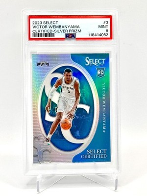 2023-24 Panini Select #3 Victor Wembanyama Certified Rookie RC 