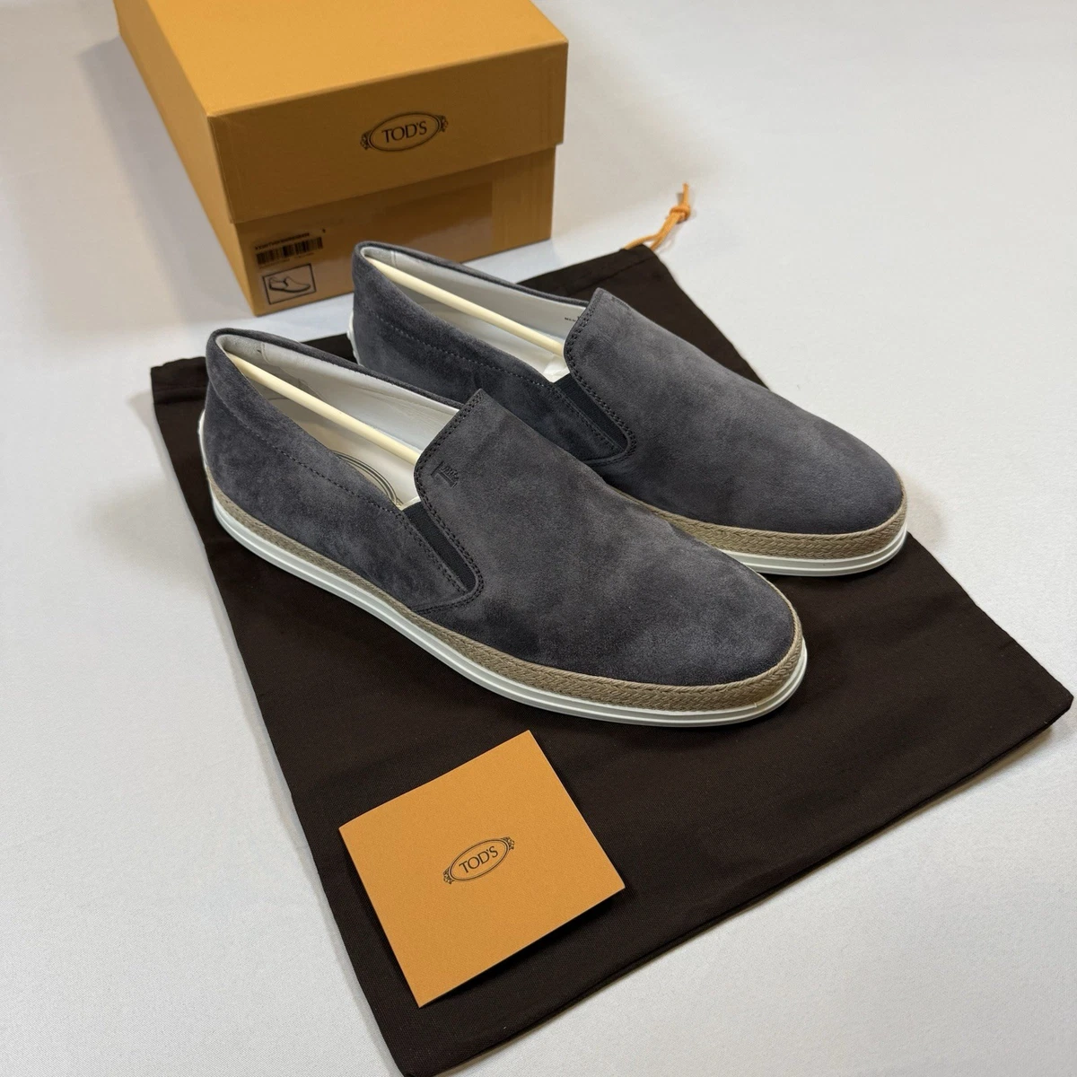 Tod’s SLIP ON CASSETTA CASUAL Loafer Size 8UK/9.5US New In Box MSRP $825 tods shoes products for sale | eBay main image 3
