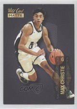 2022-23 Wild Card Matte Draft Black Max Christie #MB-58 0ps8