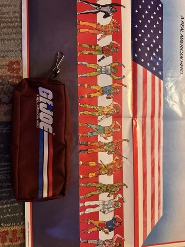GI Joe Fan Club Bundle Poster, Belt and Pencil Case