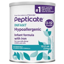 Pepticate Hypoallergenic Infant Formula 0 12 Months 13.2oz Hypoallergenic baby