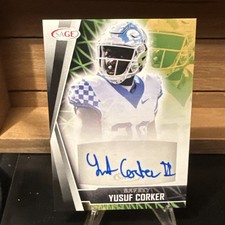 2022 Sage Football Autograph #A-YC Yusuf Corker