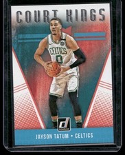 Jayson Tatum 2018-19 Donruss Court Kings #25 Boston Celtics
