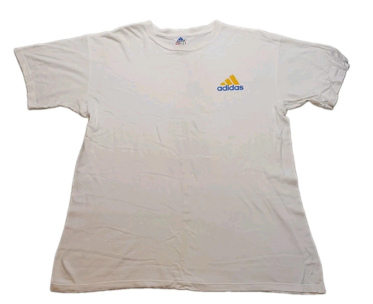 25+ adidas Short Sleeve 1990s Vintage T-Shirts for Men for sale