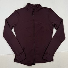 Lululemon Define Jacket Womens 10 Purple Stretch Sweat Wicking Athleisure Yoga