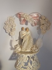 Cake topper matrimonio vintage anni 50