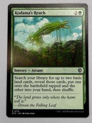 Kodama's Reach Commander: Lorwyn Eclipsed Regular