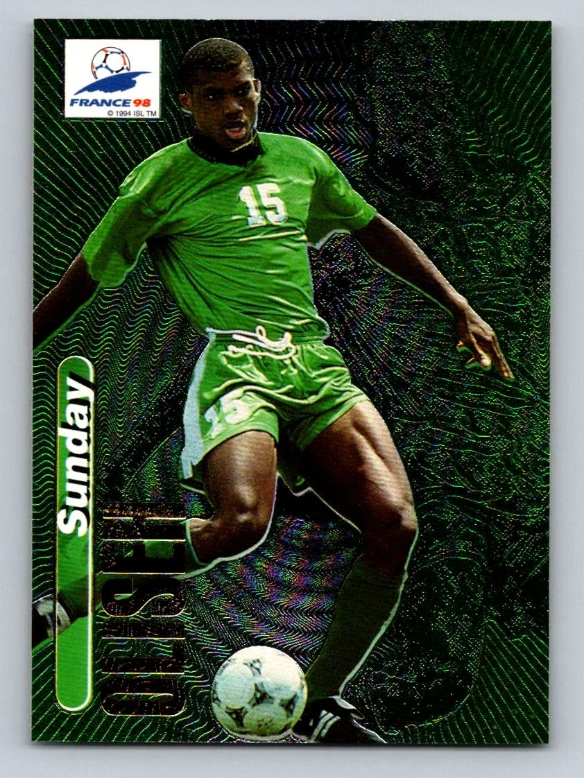 1998 Panini France 98 - Sunday Oliseh #37 for sale | eBay