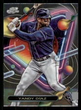 Yandy Díaz 2023 Topps Cosmic Chrome #186 Tampa Bay Rays