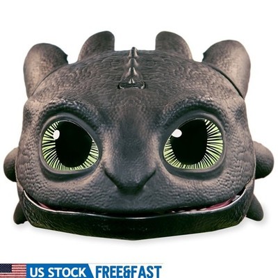 How to Train Your Dragon Toothless Mask Kids Costume Plasma Blast Lights Sounds