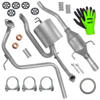 SchalldäMpferset Auspuff FüR Toyota Yaris 3 III XP13 FließHeck 1.5 (2012-2020)