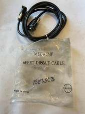 Nip MEC-6MF DB9, 6FT, Male to Female, Serial Cable