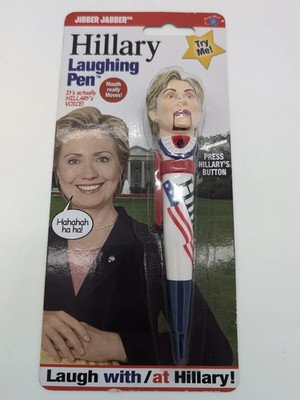 Hillary Clinton Laughing Novelty Pen - Real Voice - Terrifying - Works Perfect