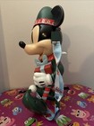 Disney Mickey Mouse Holiday Elf Popcorn Bucket Figure with Present & Lanyard — photo 2