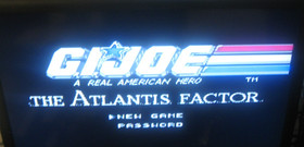 G. I. Joe: The Atlantis Factor  for NES .Authentic. Clean/Test Nintendo.