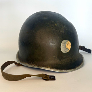 WW2 29th ID Fixed Bale Helmet