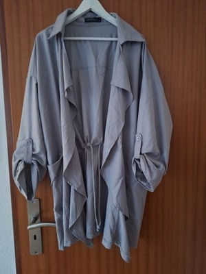 Zanzea Überwurf grau 5xl NEU