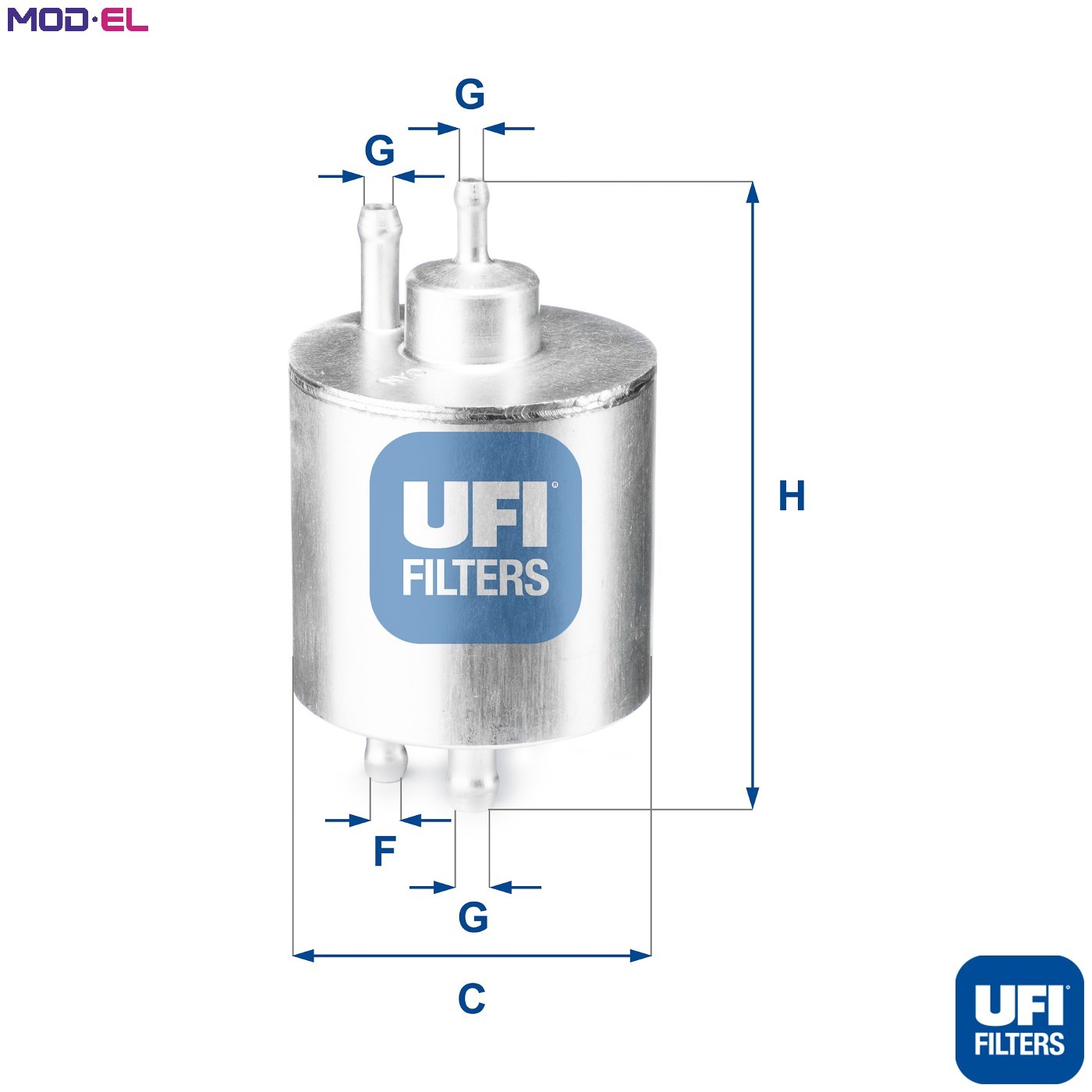 Ufi Filters Ufi 31.834.00 Fuel Filter - Image 4