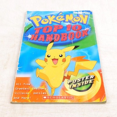 Pokemon Top 10 Handbook 2006 Scholastic Book Missing Poster Noll and West