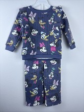 Disney Minnie Mouse Girls Blue 2pc Set Friends Forever Character Size 6