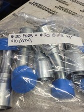 10PC LOT -  221-0522 2210522 #20 FORS X #20 BARB 45˚  Swivel Fitting Hydraulic