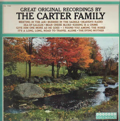 LP The Carter Family Great Original Recordings By The Carter Family NEAR MINT