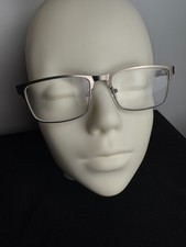 Foster Grant Design Optics Gunmetal Black Rectangular Frames LO0724 53-17-145 Ex