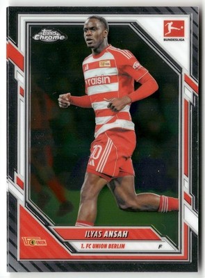 2025-26 Topps Chrome Bundesliga Ilyas Ansah #7 Berlin
