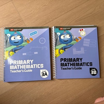 Primary Mathematics Grade 3A & 3B Teacher's Guide Singapore Math 2022 Homeschool