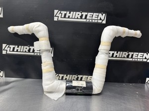 KST KUSTOMS HANDLEBARS OUTLAW 14” SATIN BLK APE HANGERS 1.25” #L440