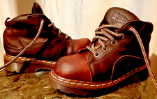 Dr Doc Martens Womens 8542 Chunky Y2K Vintage Brown Oxford Boots Size 5 US