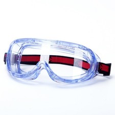 Chemical Splash Safety Goggles Anti Fog Dust Windproof Impact Protective Glasses