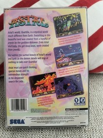 Astal (Sega Saturn, 1995) Cib W/ Reg Card. Tested & Working!